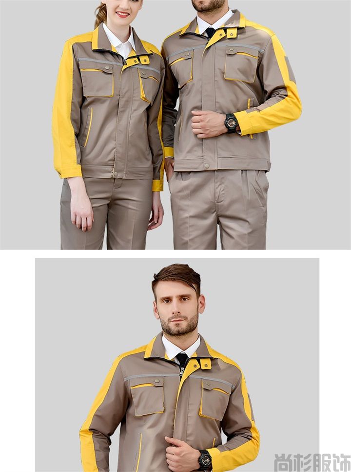 春秋长袖工作服,涤棉工作服S105(图9)